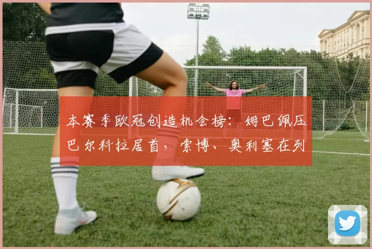 本赛季欧冠创造机会榜：姆巴佩压巴尔科拉居首，索博、奥利塞在列